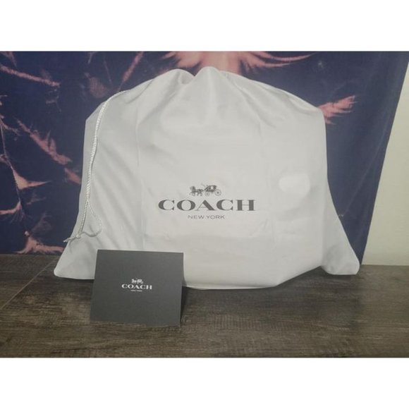 Coach Hitch Leather Monogram Backpack New w/ Tags - Picture 9 of 12